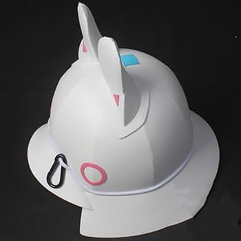 ブルーアーカイブ ブルアカ 空井サキ ヘルメット 鉄帽 風 コスプレ ブルーアーカイブ 空井サキの鉄帽 - トマト缶工場 - BOOTH